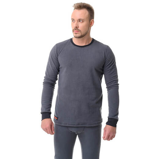 STARKS Кофта WARM Fleece Shirt (муж.,XL,серый) pitbikemarket.ru