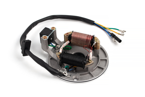 Статор генератора 152FMI 125см3 (2 катушки/двиг. без стартера) pitbikemarket.ru