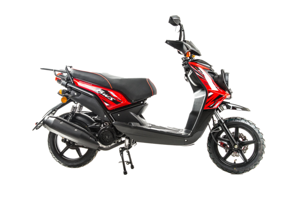 Скутер Motoland BWS 50 (2020 г.) Красный pitbikemarket.ru