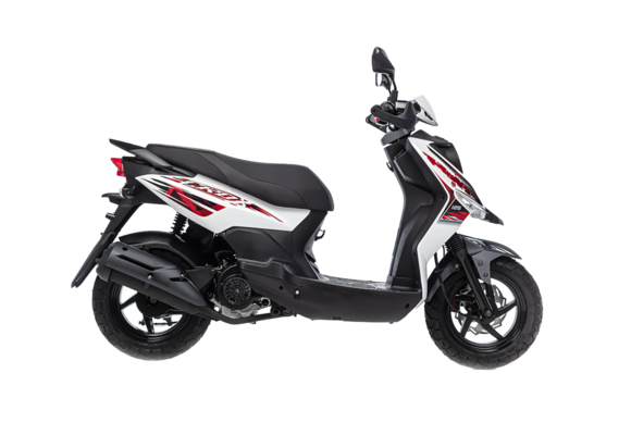 Скутер SYM CROX 125 Белый/ Матовый Темно-Серый pitbikemarket.ru