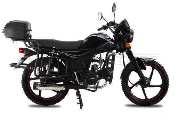 Мопед ROCKOT ALPHA TOURIST M-11 (черный глянцевый) pitbikemarket.ru