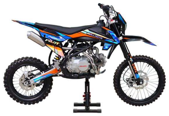 Питбайк Regulmoto PILOT EM 17/14 (фара, электростартер) pitbikemarket.ru
