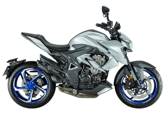 Мотоцикл ZONTES ZT350-R1 (4T ZT184MP EFI) 17/17 (2023 г.) ПТС Серебристый pitbikemarket.ru