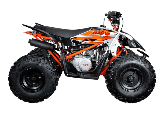 Квадроцикл KAYO AT110 (белый пластик 2022 г.) (Без ПСМ) pitbikemarket.ru