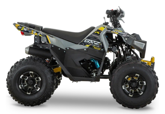 Квадроцикл BRZ Drake 125 Pro Серо-желтый pitbikemarket.ru