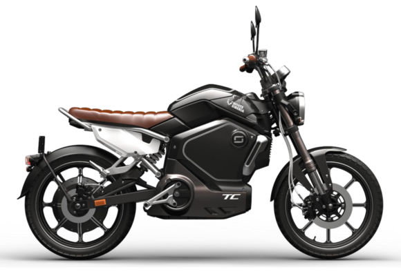 Электромотоцикл WHITE SIBERIA SUPER SOCO TC (Черный) pitbikemarket.ru