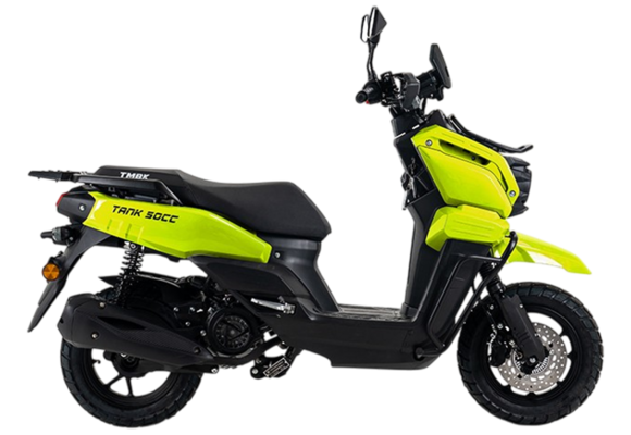 Скутер TMBK TANK 150CC (SHOW 50CC) Lime pitbikemarket.ru