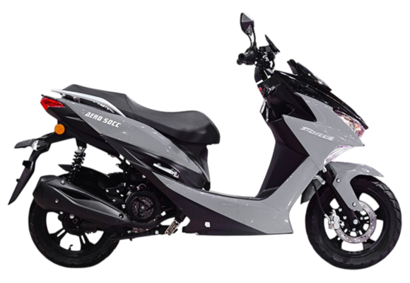 Скутер TMBK AERO 150CC (SHOW 50CC) Nardo Grey pitbikemarket.ru