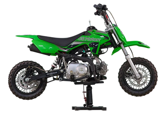 Питбайк Motoland GS Motors S7 зеленый (кикстартер) pitbikemarket.ru