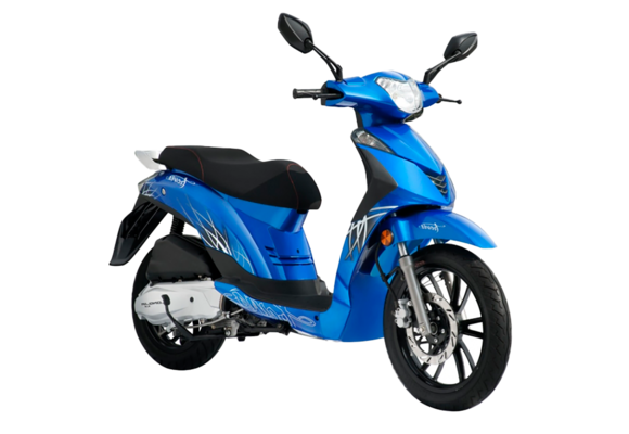 Скутер Regulmoto TREVIS 125 (LJ125T-16), Синий pitbikemarket.ru