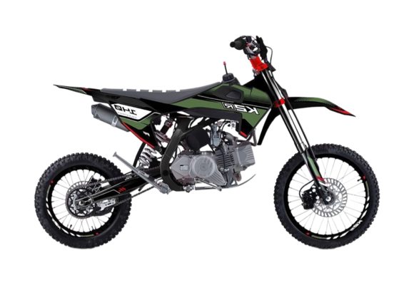 Питбайк K2R PF 140 Green/Black 2023 pitbikemarket.ru